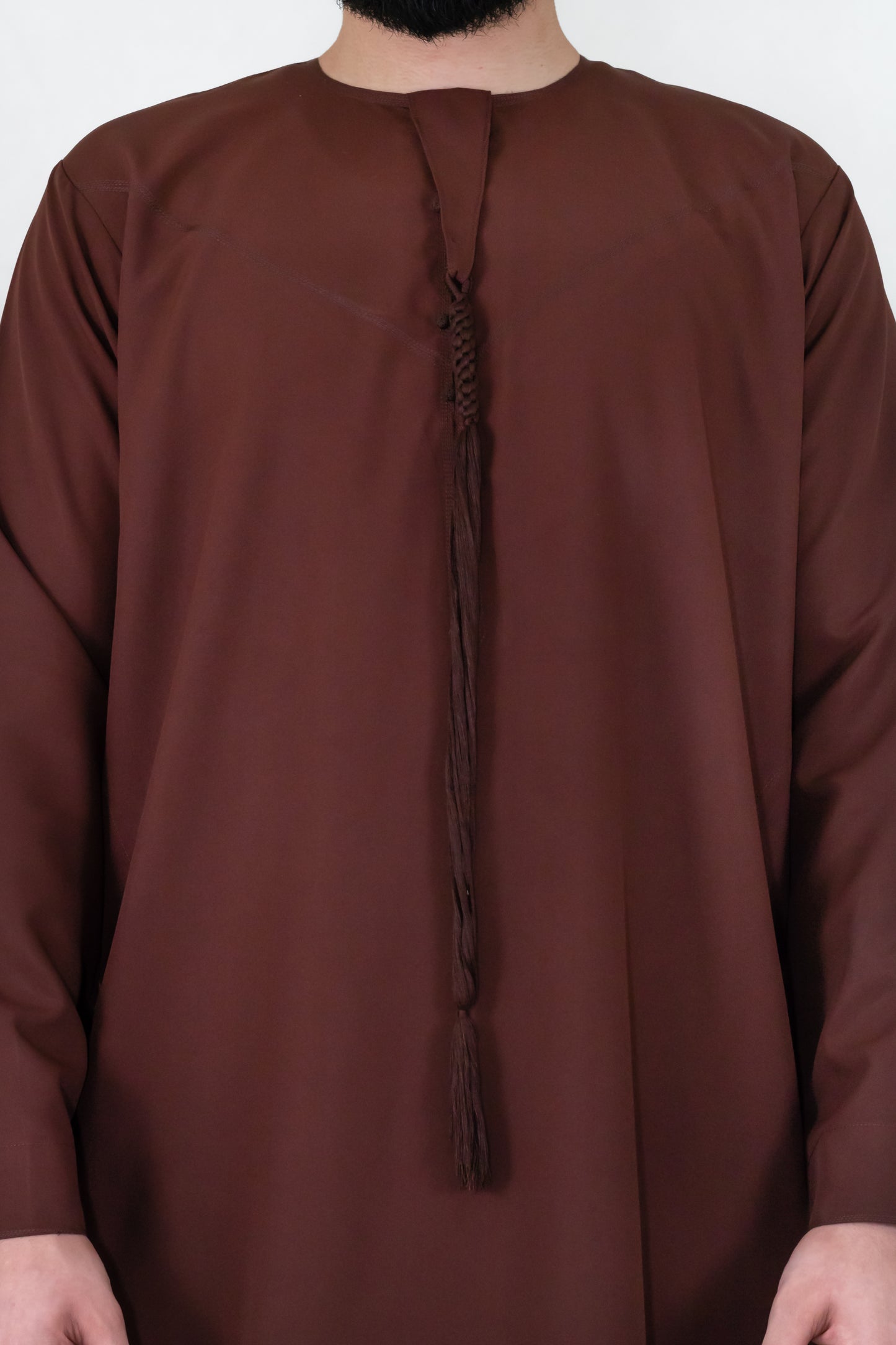 Premium Emirati Thobe: Rust