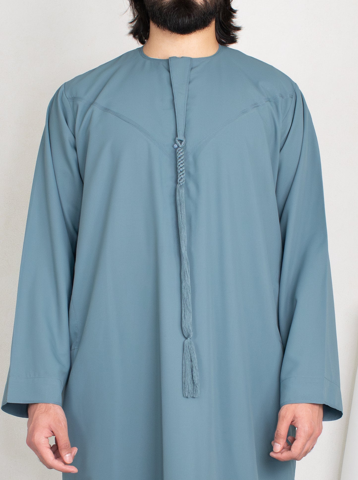 Premium Emirati Thobe: Teal