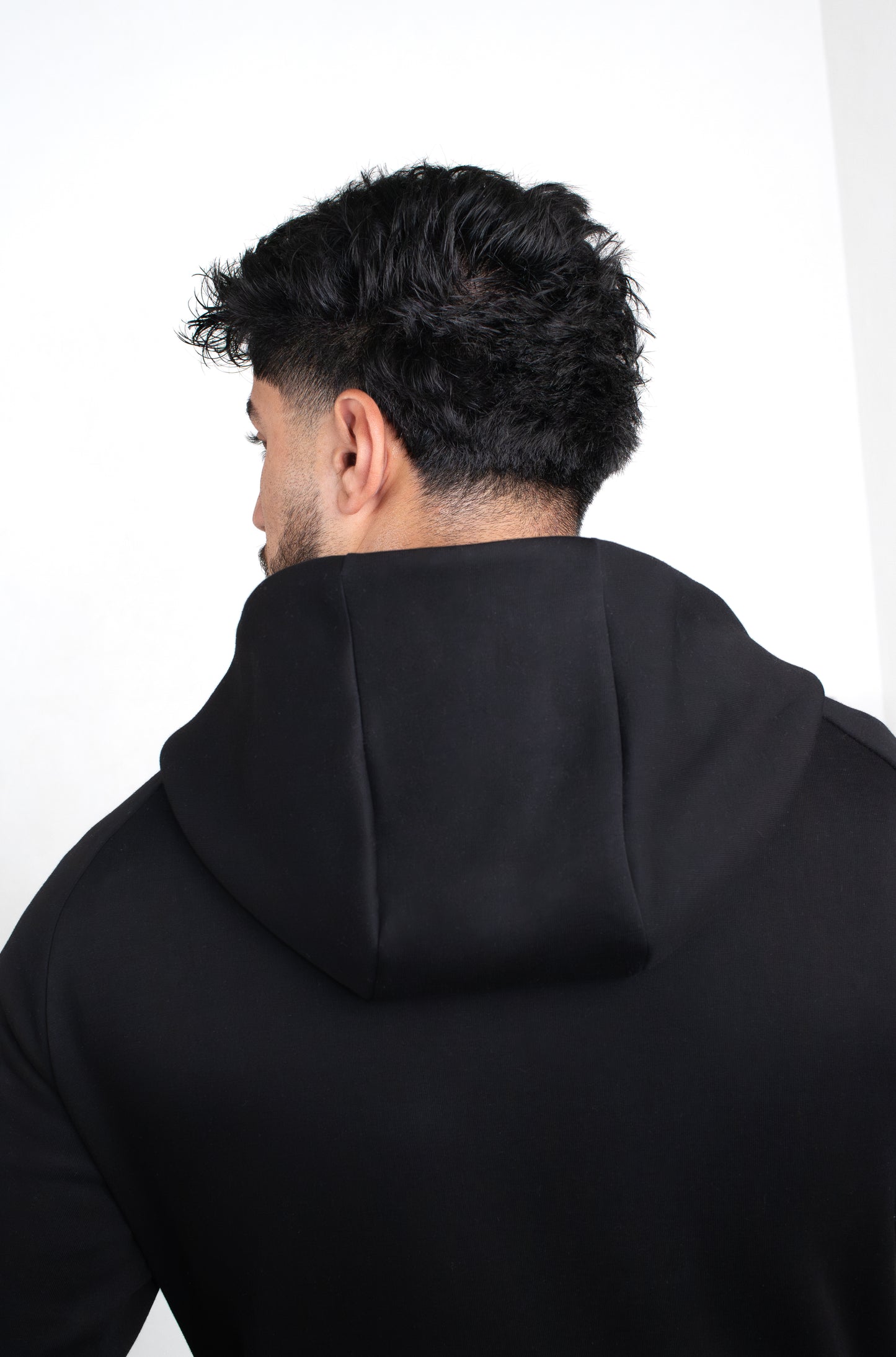 Elite Fleece Thobe: Space Black